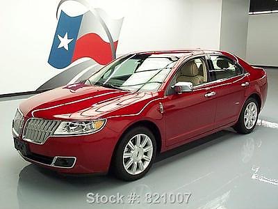Lincoln : MKZ/Zephyr MKZ LEATHER CLIMATE SEATS NAV REAR CAM 2012 lincoln mkz leather climate seats nav rear cam 50 k 821007 texas direct