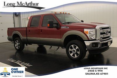 Ford : F-250 Lariat Certified 4x4 CrewCab Rear Camera Flex Fuel 2015 lariat 6.2 l v 8 4 wd supercrew heated cooled leather tow package remote start