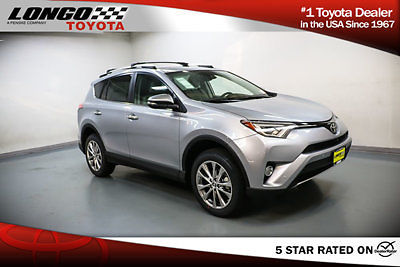 Toyota : RAV4 FWD 4dr Limited FWD 4dr Limited New SUV Automatic Gasoline 2.5L 4 Cyl Silver Sky Metallic
