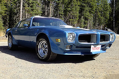 Pontiac : Trans Am 1971 pontiac trans am lucuern blue 455 ho real deal rare car numbers match