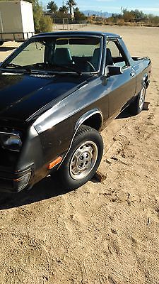 Dodge : Other Pickups 1982 dodge rampage pickup includes motor and transmission