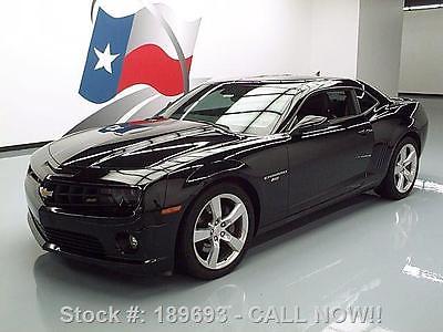 Chevrolet : Camaro 2SS RS AUTOMATIC HTD LEATHER 20'S 2010 chevy camaro 2 ss rs automatic htd leather 20 s 62 k 189693 texas direct