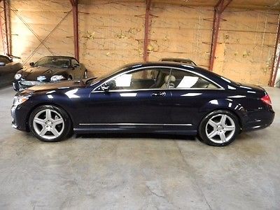 Mercedes-Benz : CL-Class CL550 115 k new over 10 k in options amg pkg sold cpo 1 31 2013 servi records only 23 k