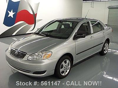 Toyota : Corolla CE CD AUDIO AIR CONDITIONING 2005 toyota corolla ce cd audio air conditioning 29 k mi 561147 texas direct