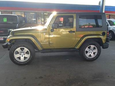 Jeep : Wrangler Sahara Sport Utility 2-Door 2007 jeep wrangler sahara sport utility 2 door 3.8 l 4 x 4