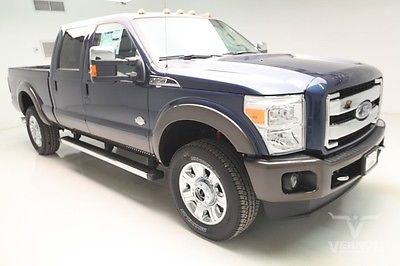 Ford : F-350 King Ranch Crew Cab 4x4 Fx4 2016 navigation sunroof leather heated 20 s aluminum v 8 diesel vernon auto group