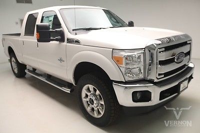 Ford : F-250 Lariat Crew Cab 4x4 Fx4 2016 navigation leather heated cooled bluetooth rear camera v 8