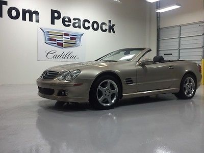 Mercedes-Benz : SL-Class Used 2003 28,105 Miles Navigation Heated Cooled Seats Wood Trim Very Clean