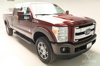 Ford : F-350 King Ranch Crew Cab 4x4 Longbed 2016 navigation sunroof 20 s aluminum leather heated cooled v 8 diesel