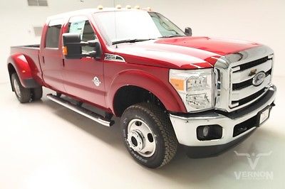 Ford : F-350 Lariat Crew Cab 4x4 2016 navigation sunroof leather heated cooled v 8 diesel vernon auto group