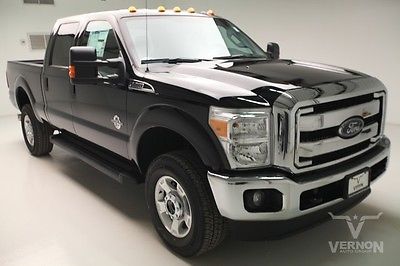 Ford : F-350 XLT Texas Edition Crew Cab 4x4 Fx4 2016 gray cloth rear camera trailer tow package v 8 powerstroke diesel