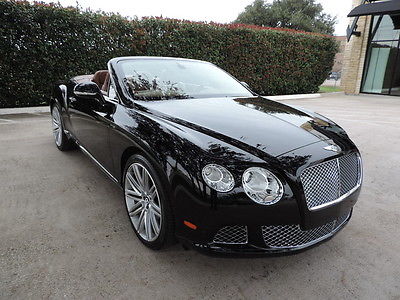 Bentley : Continental Flying Spur GTC Speed Convertible 2-Door One Owner GTC Speed Convertible with less than 7k miles!