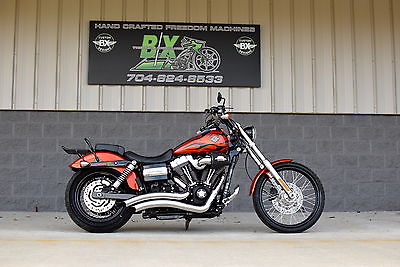 Harley-Davidson : Dyna 2011 fxdwg wide glide mint 14 k in xtra s best of the best wow