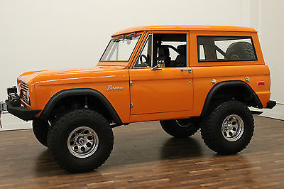Ford : Bronco Bronco Restored 4x4 1974 ford bronco fully restored frame off restoration custom classic 4 x 4 4 wd