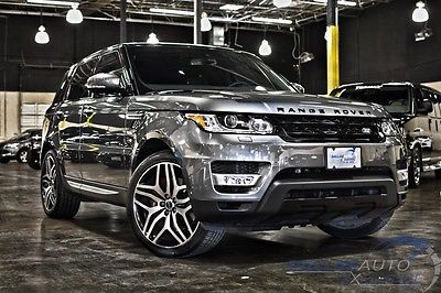 Land Rover : Range Rover Sport Supercharged 2015 land rover range rover sport vs sc loaded big msrp spotless lux pkg