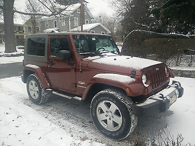 Jeep : Wrangler Sahara Sport Utility 2-Door 2008 jeep wrangler sahara sport utility 2 door v 6 16 k miles manual