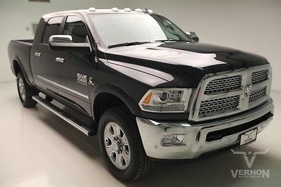 Ram : 2500 Laramie Mega Cab 4x4 2016 navigation leather heated cooled sunroof bluetooth auxiliary i 6 cummins