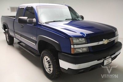 Chevrolet : Silverado 2500 Crew Cab 4x4 Longbed 2004 leather heated cooled steering controls 179 k miles
