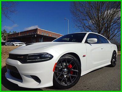 Dodge : Charger 206 DODGE CHARGER R/T SCAT PACK 6.4 HEMI V8 WHITE LEATHER BEATS AUDIO TECHNOLOGY GROUP DRIVER CONFIDENCE GROUP 20 INCH BLACK WHEEL