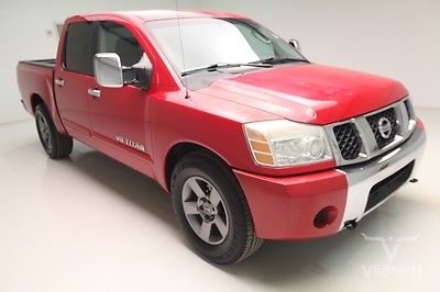 Nissan : Titan SE Crew Cab 2WD 2006 gray cloth mp 3 auxiliary trailer hitch v 8 dohc used preowned 188 k miles
