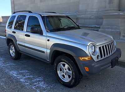 Jeep : Liberty Sport Sport Utility 4-Door 2005 jeep liberty sport 4 x 4 cdr very rare turbo diesel only 100 k near mint con