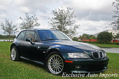 BMW : Z3 2000 BMW Z3 E36/8 COUPE SPORT 5SPEED 1OWNER LOW MI 2000 bmw z 3 e 36 8 coupe sport 5 speed 1 owner low mile extended leather rare wow