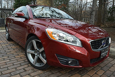 Volvo : C70 T5 TURBOCHARGED  R-DESIGN-PACKAGE EDITION 2011 volvo c 70 hard top convertible 2 door 2.5 l turbo heated leather 18 tinted