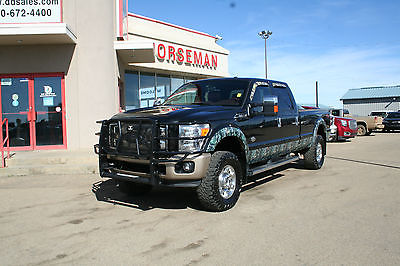 Ford : F-350 LIFTED 2014 ford f 350 king ranch lifted diesel long box 37900 usd