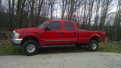 Ford : F-350 XLT Ford F-350 Super Duty Crew Cab Diesel 7.3L 4X4 Long Bed