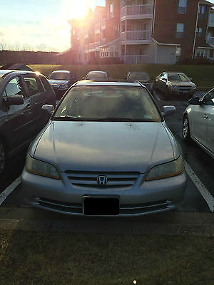 Honda : Accord 4-door 02 honda accord v 6 leather sunroof solid engine