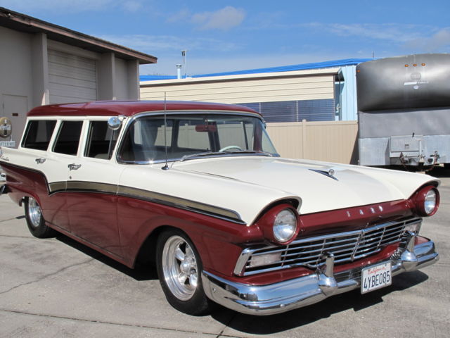 Ford : Other 1957 ford county wagon resto mod amazing