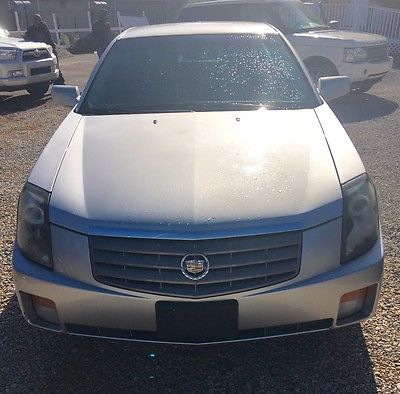Cadillac : CTS 2005 cadillac cts silver with black leather interior clean title