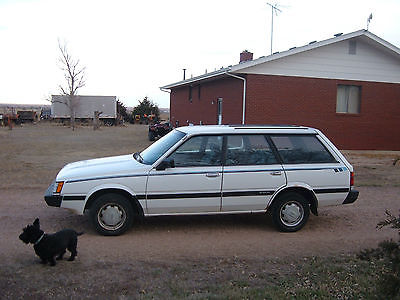 Subaru : Other Other 1985 subaru dl 4 x 4 manual transmition