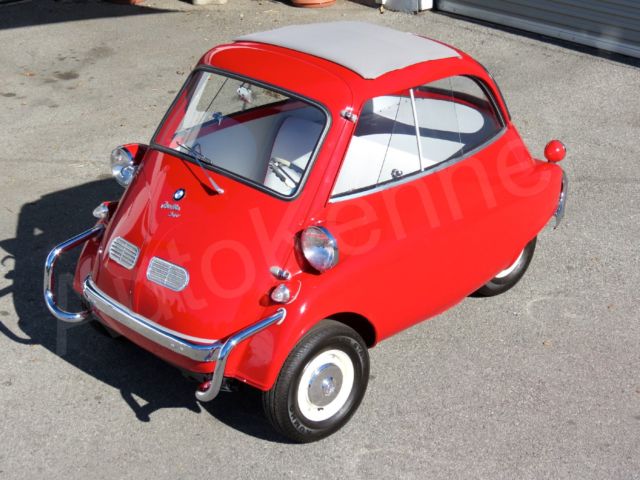 BMW : Other Isetta 300 1960 bmw isetta 300 microcar 2 900 orig documented miles concours restoration
