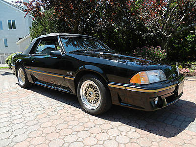 Ford : Mustang GT 1988 ford mustang convertible 5.0
