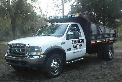 Ford : F-350 Dually Dump Ford F350 XL Super Duty Diesel Dually Dump Truck  55,100 MIles