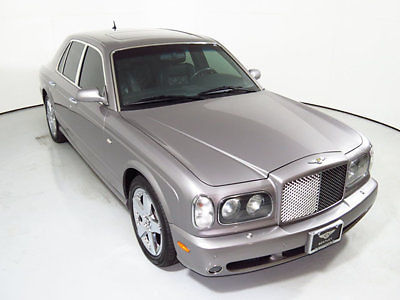 Bentley : Arnage 4dr Sedan T 2003 bentley arnage t only 36 k miles silver temepst new wheels nav sunroof
