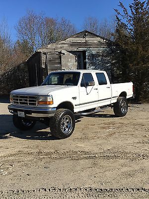 Ford : F-250 crew cab short bed 1997 ford f 250 f 350 1995 1996