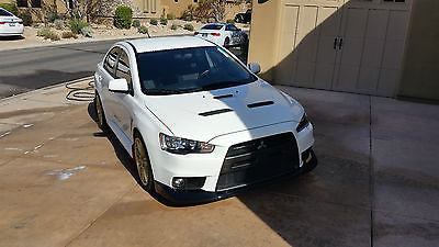 Mitsubishi : Evolution GSR 2014 wicked white evo x gsr