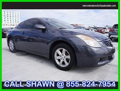 Nissan : Altima LEATHER, AUTOMATIC,GOOD L@@KING CAR, JUST TRADED!! 2009 nissan altima coupe 2.5 s automatic leather must l k at this coupe wow