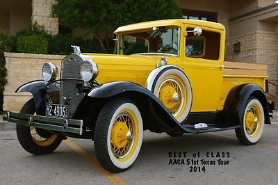 Ford : Model A 1931 ford model a steel top pickup
