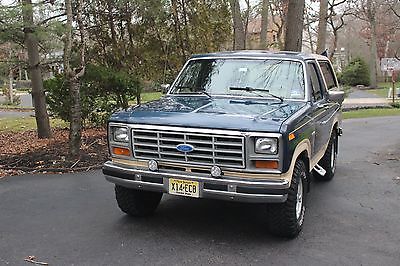 Ford : Bronco EDDIE BAUER 1986 ford bronco