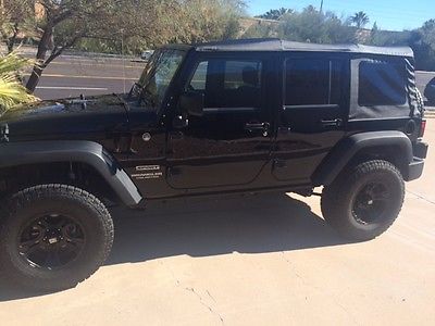 Jeep : Wrangler Unlimited Sport 2015 lifted black jeep wrangler unlimited 5600 miles