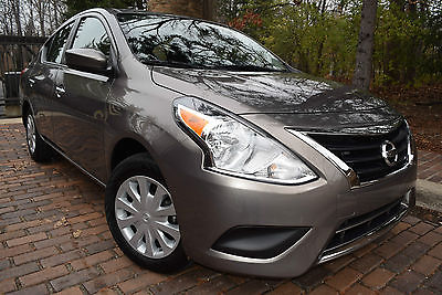 Nissan : Versa SV-EDITION 2015 nissan versa sv 4 door sedan 1.6 l automatic cd 2 keys 2 fobs ac 16 wheels