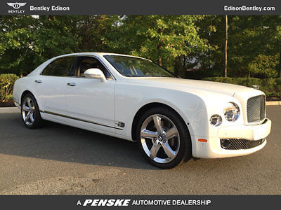 Bentley : Mulsanne 4dr Sedan Speed 2016 mulsanne white
