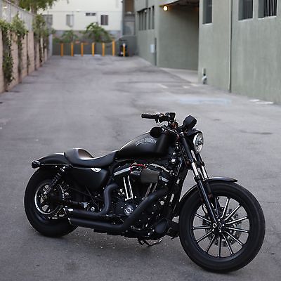 Harley-Davidson : Sportster 2012 harley davidson iron 883 xl 883 matte flat black