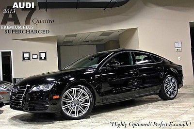 Audi : A7 4dr Sedan 2013 audi a 7 3.0 t premium plus quattro sedan msrp 67 k 20 alloy wheels wow