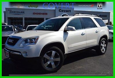 GMC : Acadia SLT1 M02109A Used GMC SLT1 White SUV Bose Premium OnStar 3.6L V6 24V Automatic FWD