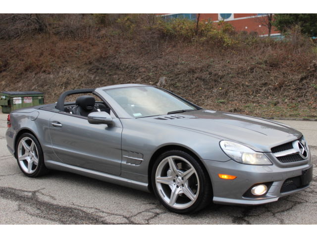 Mercedes-Benz : SL-Class SL550 2009 mercedes benz sl 550 68 636 miles 1 owner clean carfax hardtop convertable