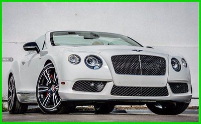 Bentley : Continental GT Bentley Continental GTC V8 S 2015 v 8 s used turbo 4 l v 8 32 v automatic awd convertible premium